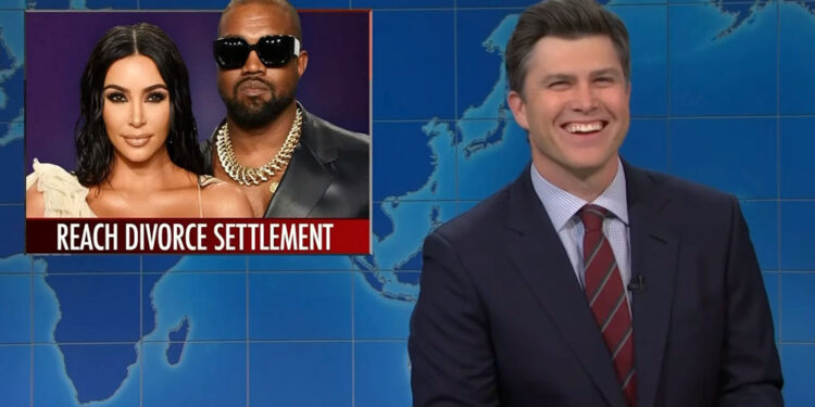 Weekend Update Colin Jost Cracks Jokes About Kanye West’s Controversial Week In News – Deadline